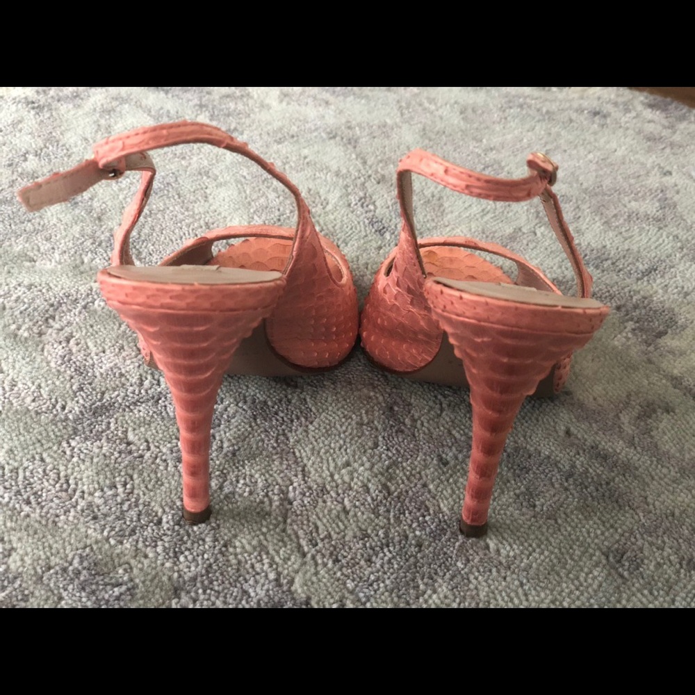 Beautifully Made Python Height Heels Italian Shoes - image 4